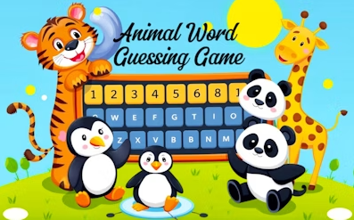 Animal Word Guessing Game screenshot
