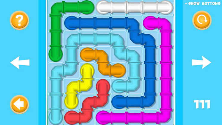 Connect Pipe! Color Puzzle Game screenshot