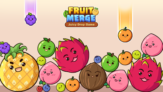 Fruit Merge Juicy Drop Fun screenshot