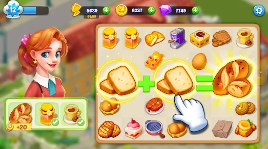 Merge Cooking Game screenshot